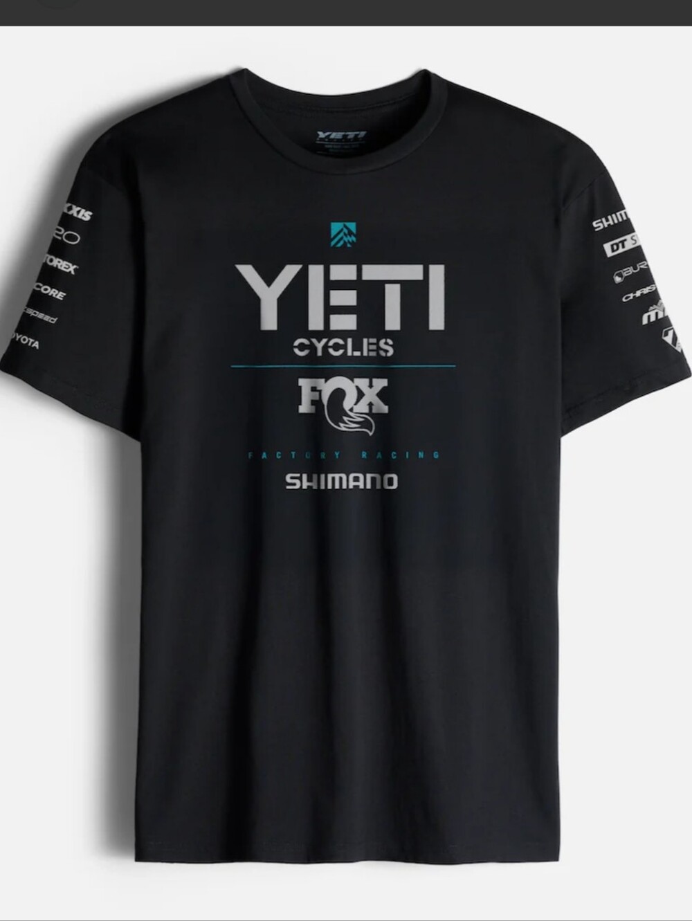 Yeti Cycles Fox Racing 40th Anniversary Race Tee, Mens, XXL